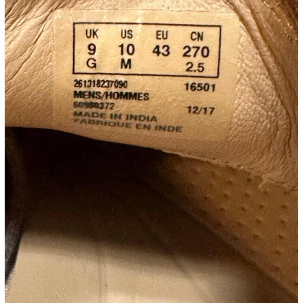 Clarks Atticus Limit Suede Chukka Desert Brown Boots Shoes Men's Size 10
